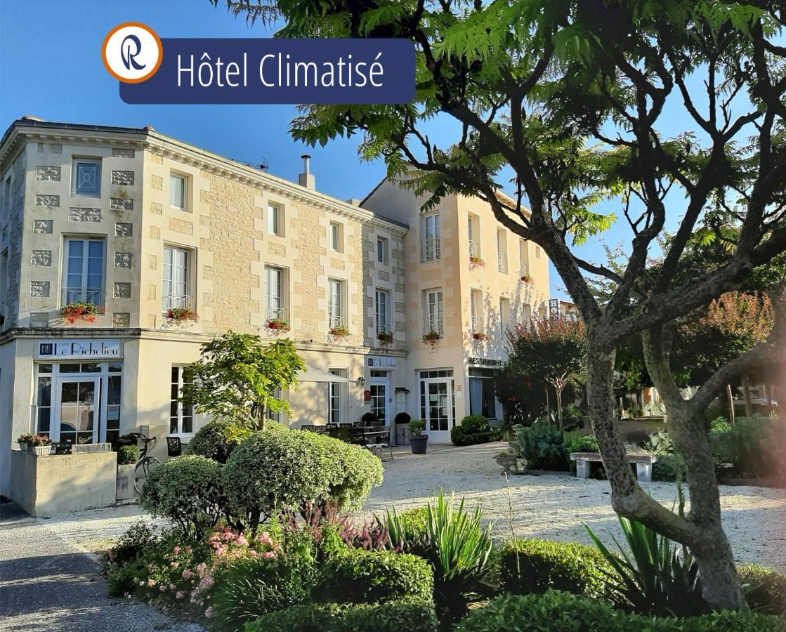 Logis Hotel Le Richelieu - Royan Atlantique Saujon Exterior photo